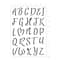 2&#x22; Brush Alphabet Stencils by Craft Smart&#xAE;